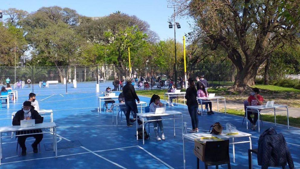 La idea del Gobierno es que los chicos puedan regresar a las escuelas con determinados protocolos (Archivo).