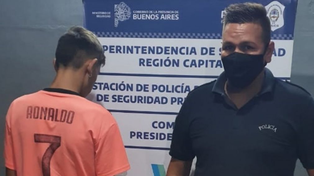 Este es el delincuente que fue capturado por haber asesinado a cuchilladas a Ariel Maidana.