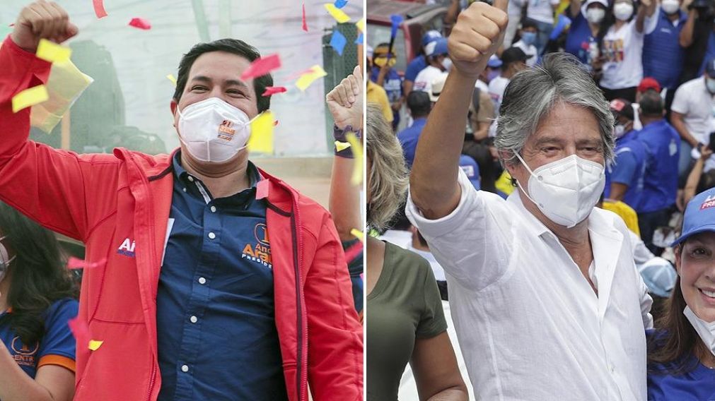 Ya votaron los principales candidatos a la Presidencia de Ecuador.