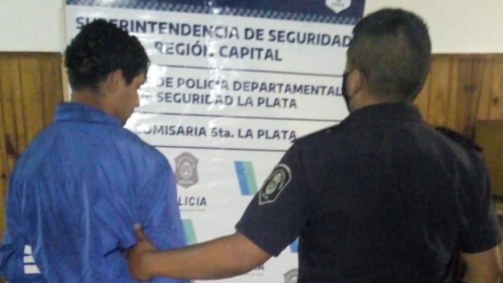 El joven de 26 años detenido por la policía bonaerense.