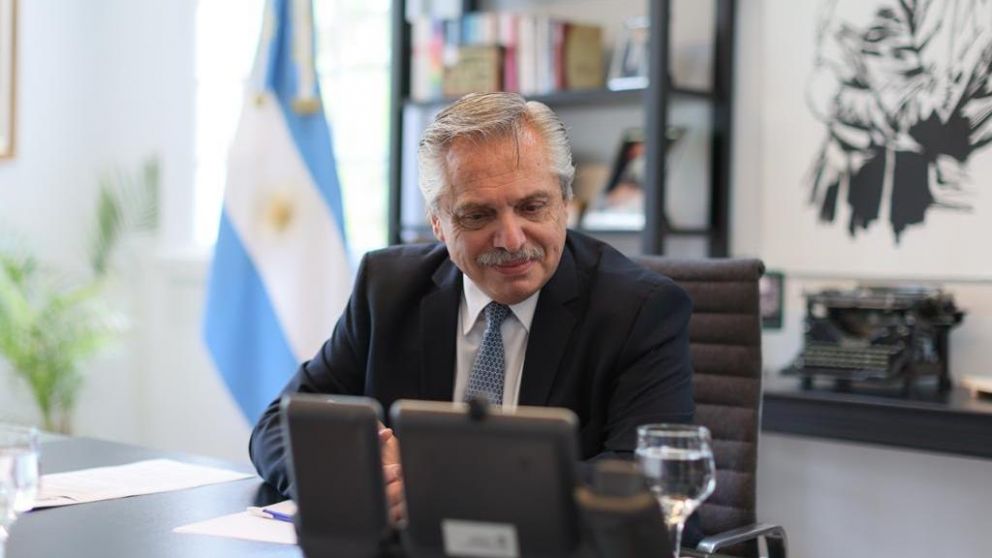 Alberto Fernández aceptó la invitación de Vladimir Putin y viajará a Rusia (Presidencia de la Nación).