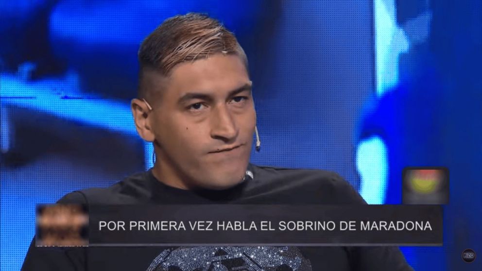 Johnny Espósito, el sobrino de Diego Maradona (KZO).