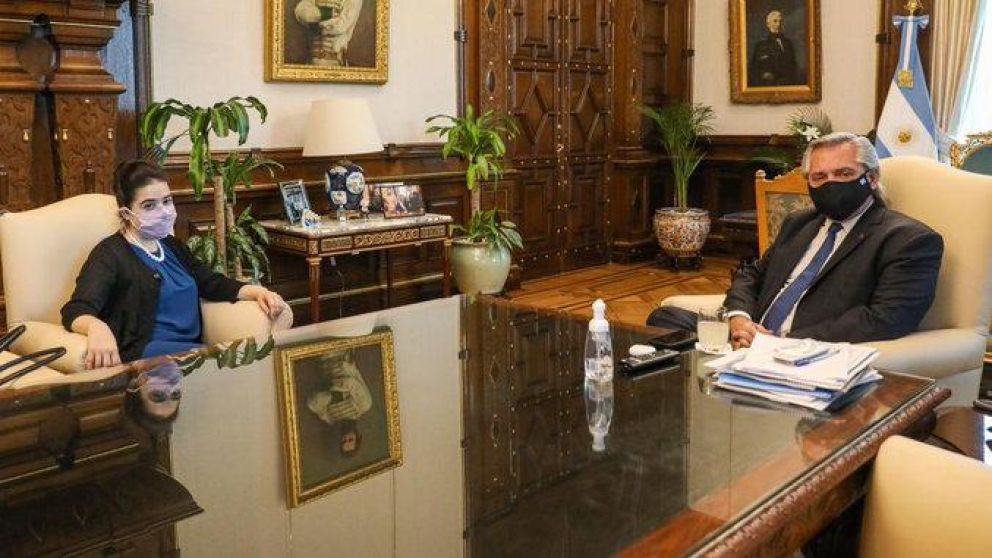 Alberto Fernández recibió a la jurista propuesta para reemplazar a Zaffaroni en la Corte Interamericana