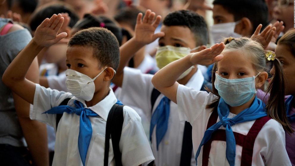 Según el estudio, los chicos no están exentos de presentar complicaciones graves asociadas al coronavirus (Twitter).