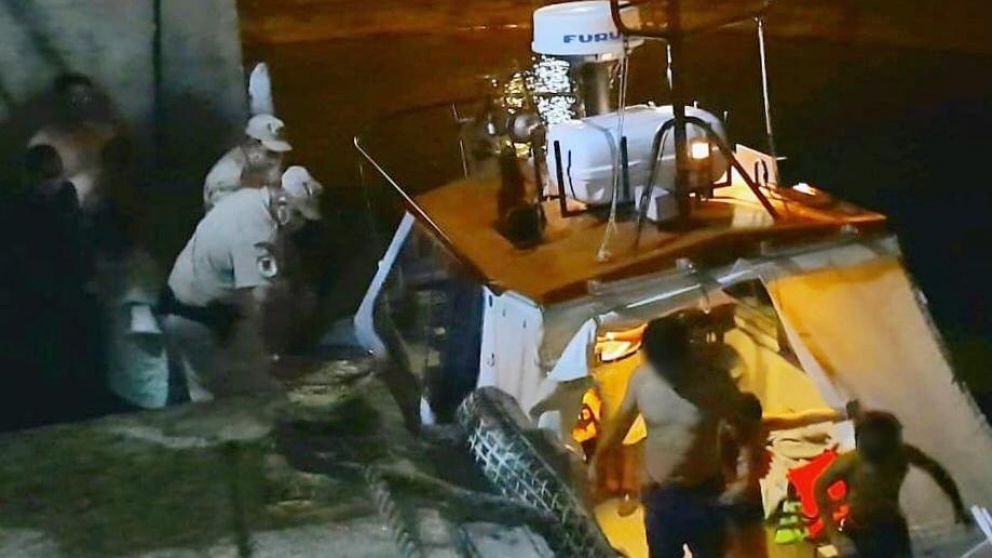 Así Prefectura le salvó la vida a siete personas en Entre Ríos.