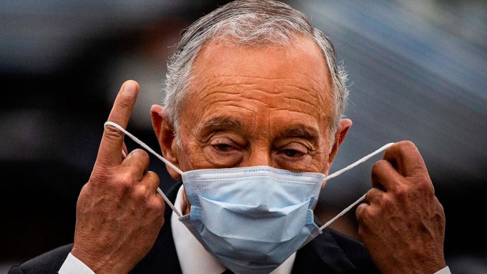Marcelo Rebelo de Sousa, de 72 años, fue reelegido por otros cinco años en el cargo. (Gentileza: El Mundo.es)