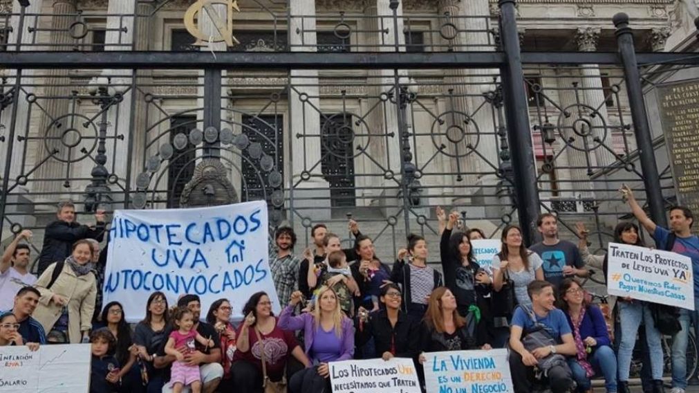 Desde la crisis financiera y cambiaria de 2018 se form� la agrupaci�n de hipotecados UVA.