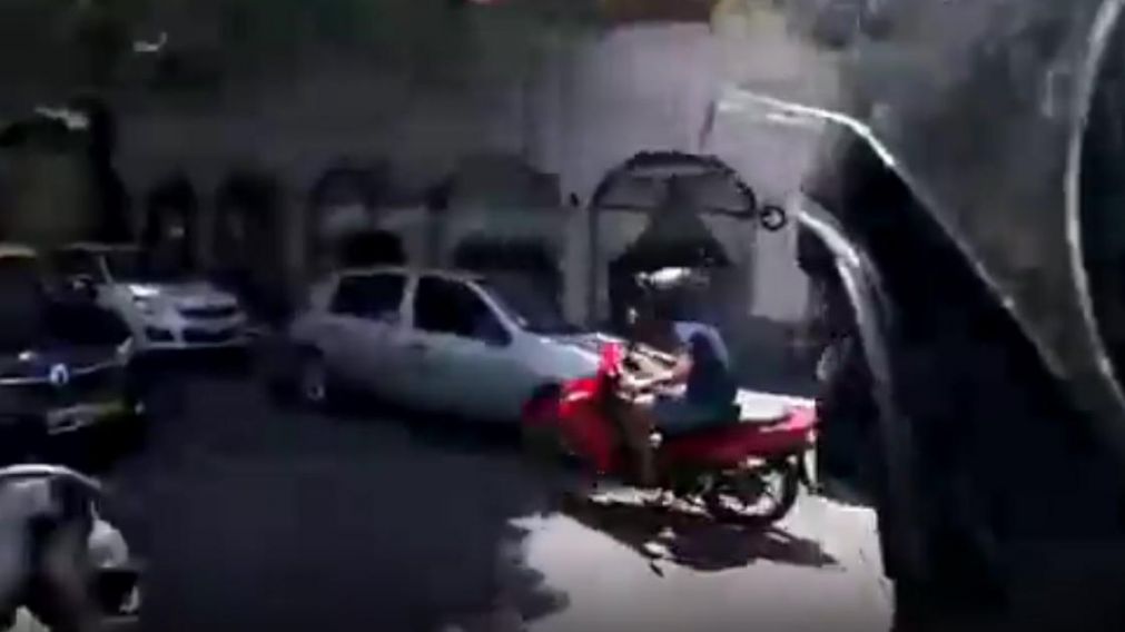 La persecución se extendió por 40 cuadras en Rosario (Captura de video).