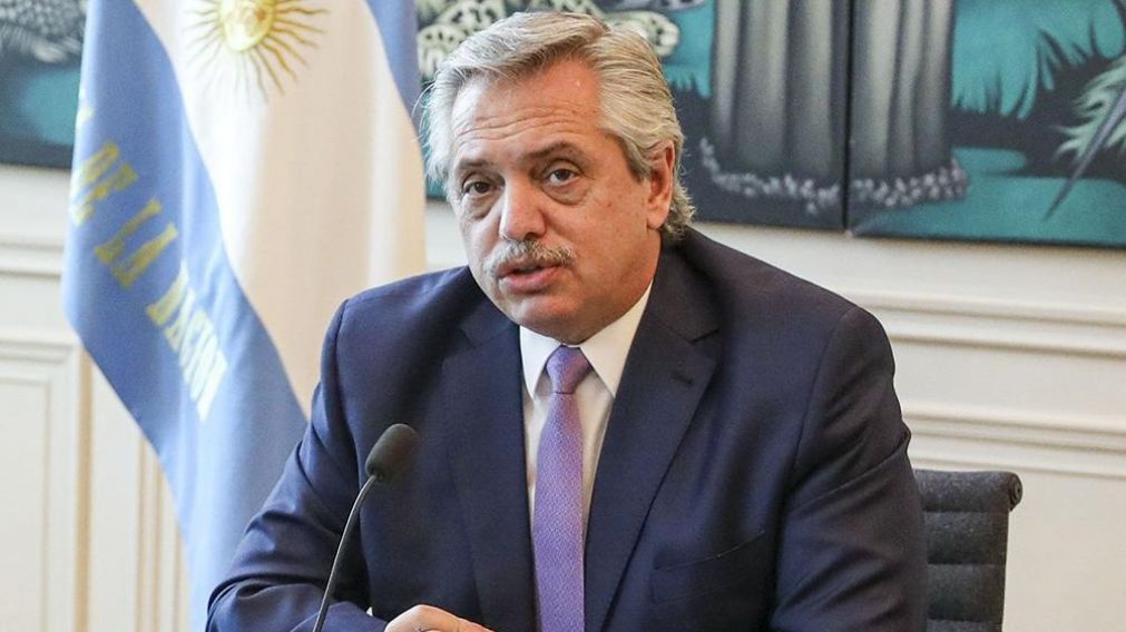 Alberto Fern�ndez salud� con efusividad a la entidad.
