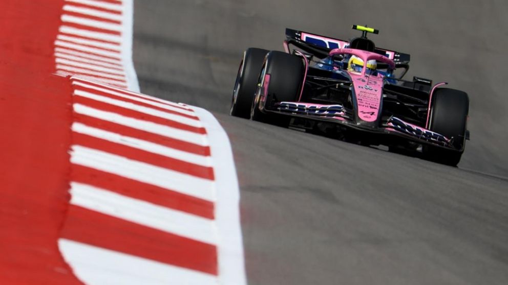 Colapinto tuvo un buen d�a y termin� 16� en la pr�ctica para el Gran Premio de Estados Unidos de la F�rmula 1