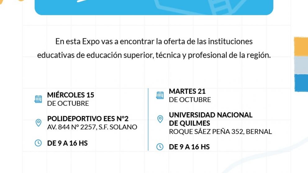 Llega la 5� edici�n de la "Expo Quilmes Educa": los detalles