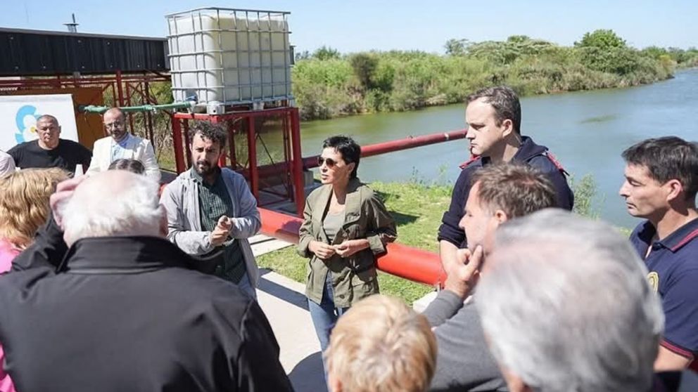Funcionamiento pleno de la nueva estaci�n de bombeo en Bernal Oeste: los detalles