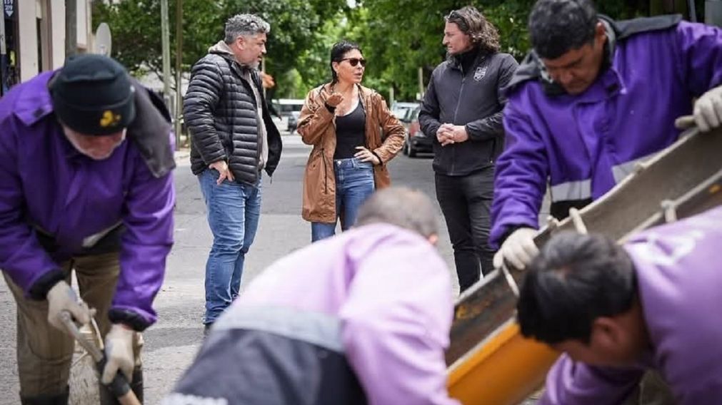 Avanzan las obras del Plan Municipal de Bacheo en Quilmes