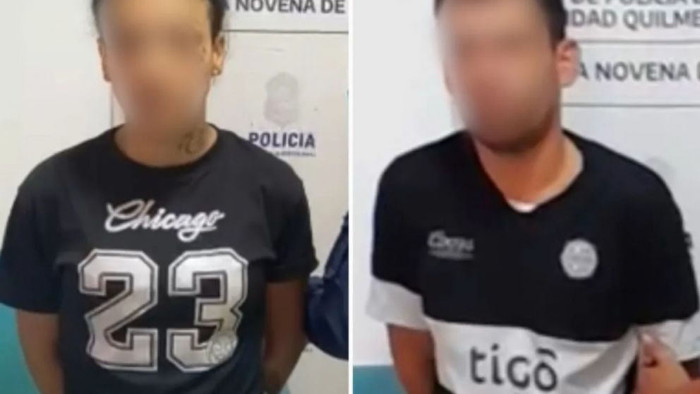 Cayó la pareja que asaltó una panadería en Quilmes Oeste
