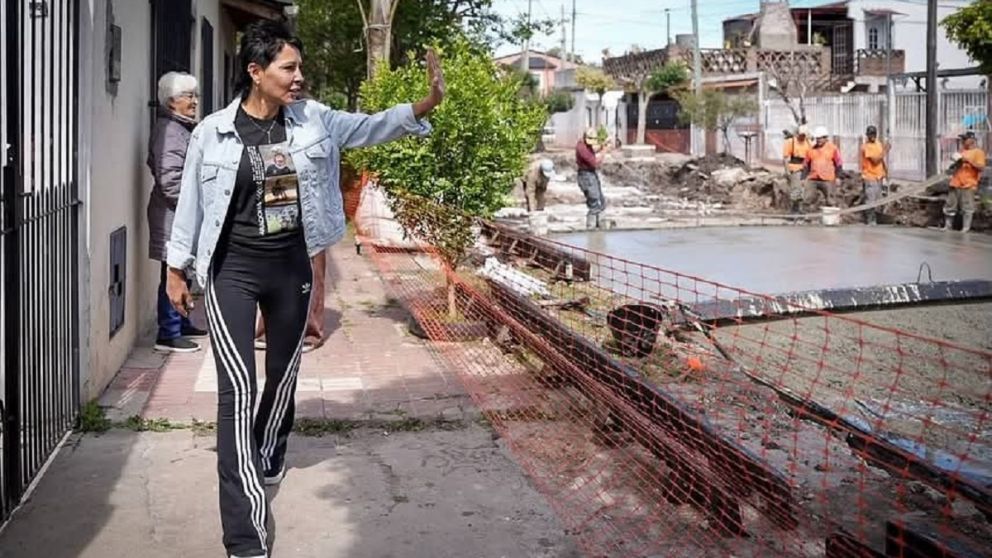 Obras en Villa La Florida: avanzan los pavimentos que conectarán Islas Malvinas y Monteverde