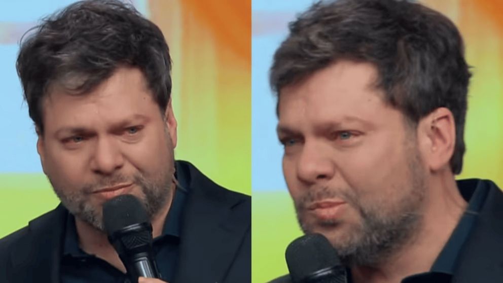 Guido Kaczka se emocionó en "Buenas Noches Familia".