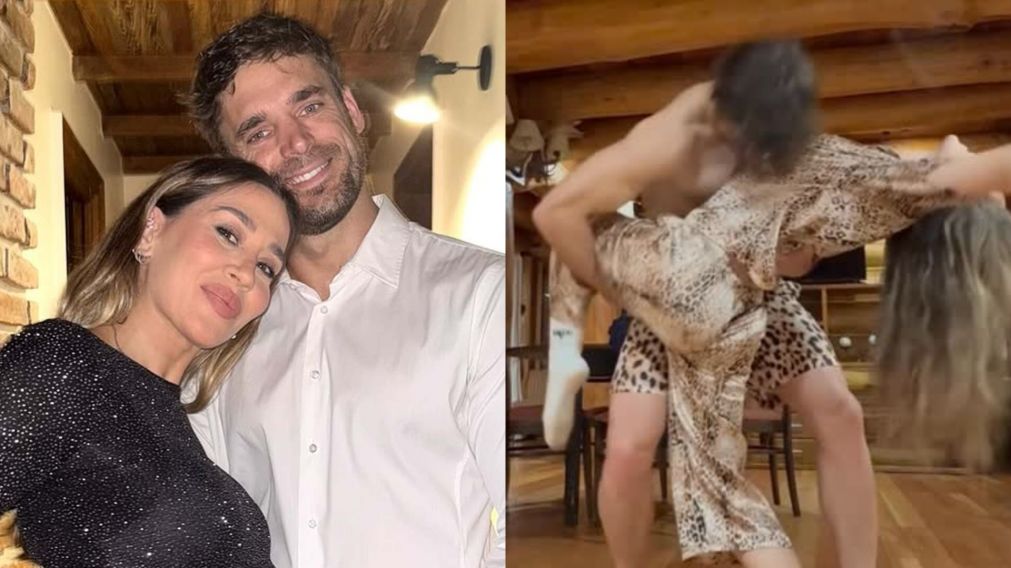 Jimena Barón y Matías Palleiro, vacaciones divertidas en la Patagonia. (Foto: Instagram/ @jmena).