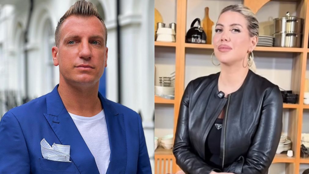 Wanda Nara le recriminó a Maxi López por su nueva esposa en “MasterChef Celebrity”.