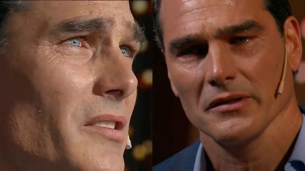 Hernán Drago se quebró al contar que su padre sufre de una enfermedad degenerativa.