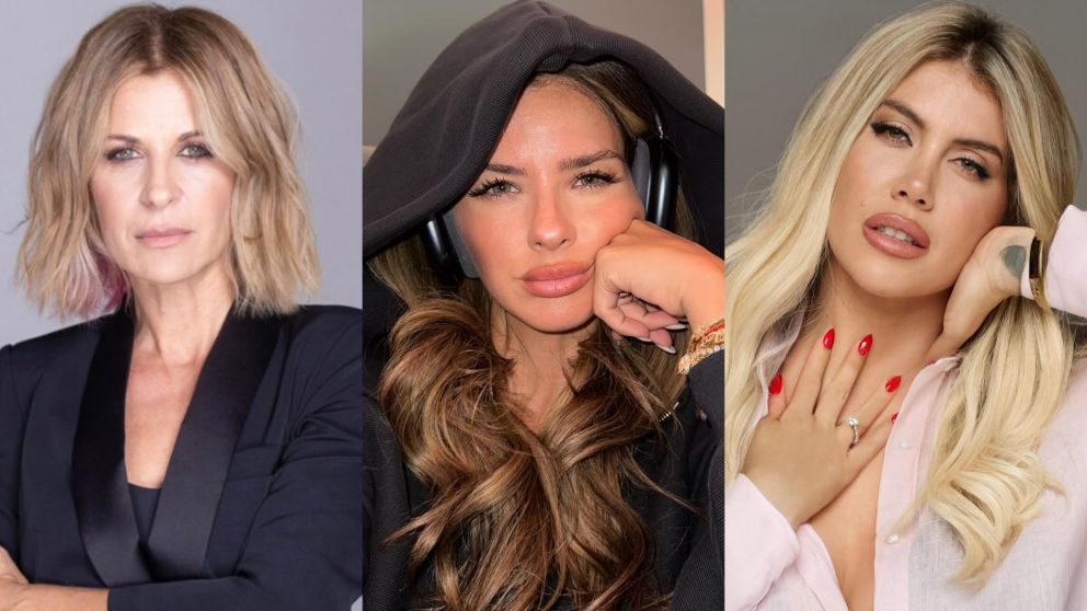 El elogio de Eugenia Tobal a Wanda Nara, ¿fue una indirecta para la China Suárez?. (Foto: Instagram/@wanda_nara @sangrejaponesa @eugeniatobal).