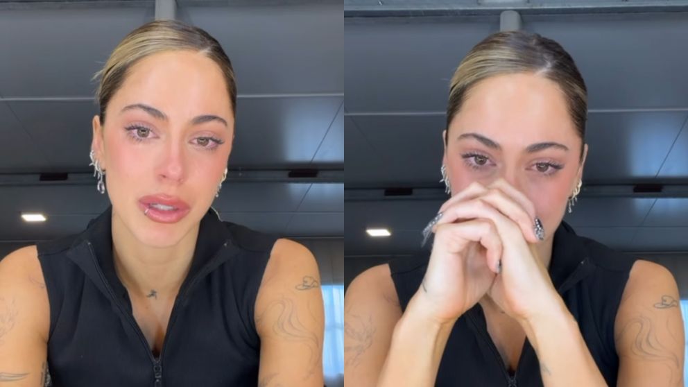Tini Stoessel anunció llorando que se suspendió su primer show con "Futtura": "Me pone muy triste..."