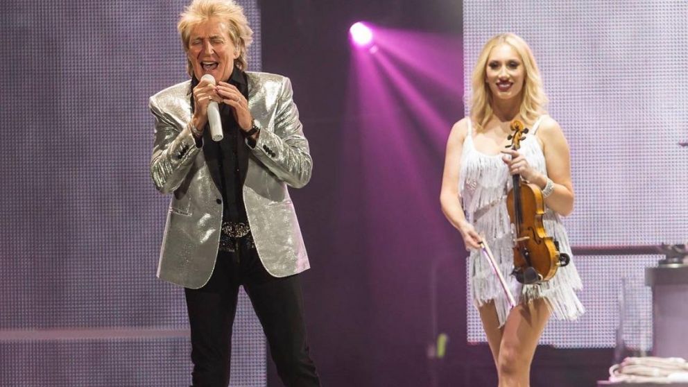 Rod Stewart. un clásico de la música.