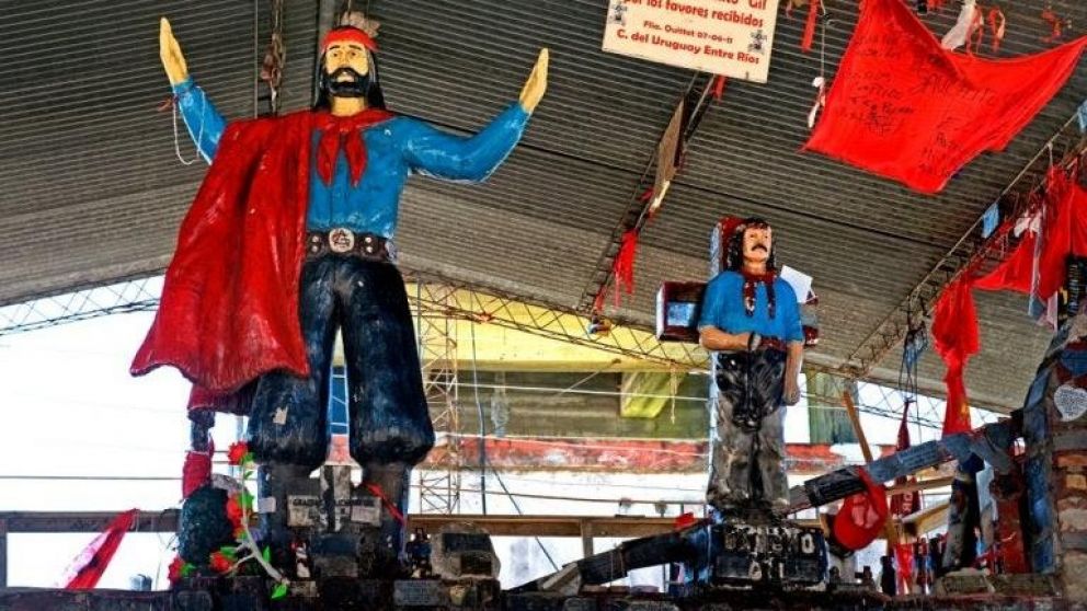 El Gauchito Gil cada vez gana más adeptos.