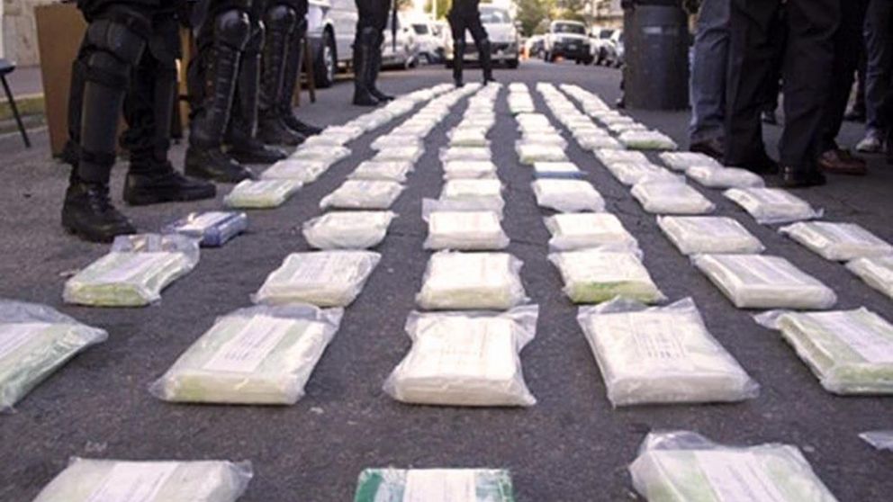 Unos 500 kilos de cocaína habrían sido obtenidos de manera ilegal durante el operativo "Leones Blancos" (Archivo).