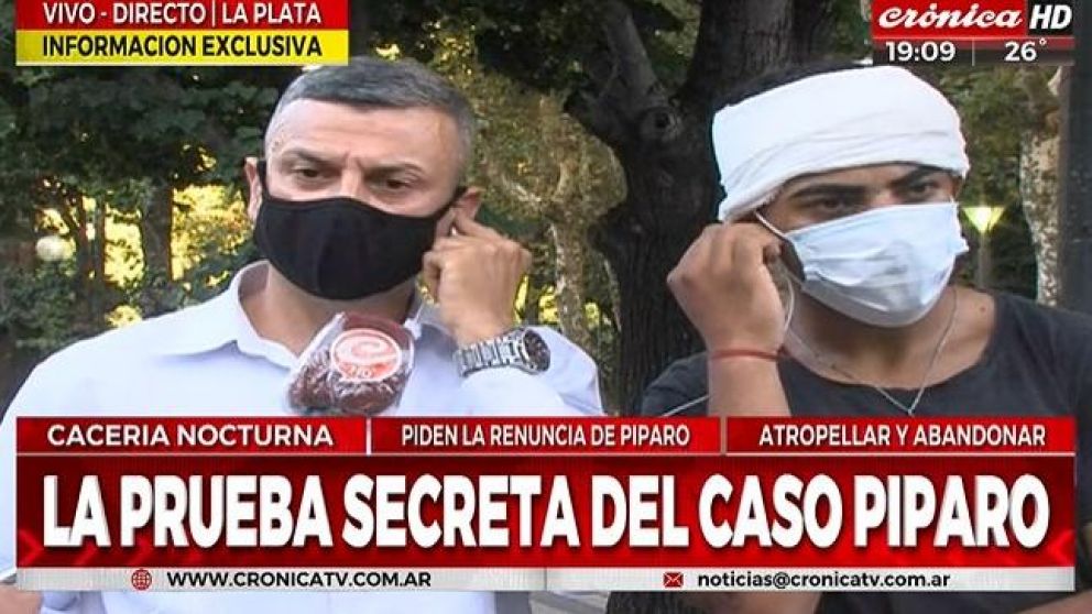 El móvil de Crónica HD dialogó en exclusiva con una de las víctimas.