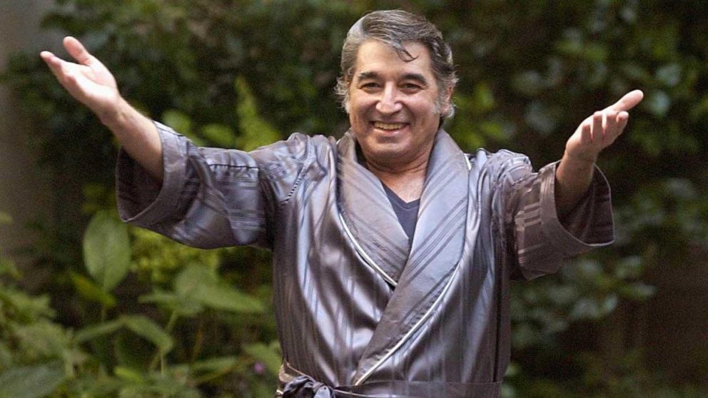 Sandro y el clásico saludo que la hacía a sus "nenas", sus fieles seguidoras.