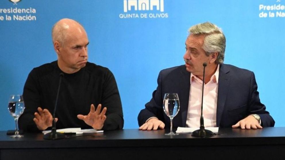 La relación entre Rodríguez Larreta y Alberto, en su peor momento.