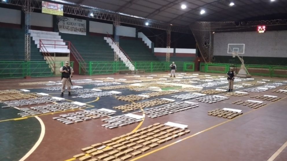 El cargamento de droga tiene un valor que supera los 155 millones de pesos.