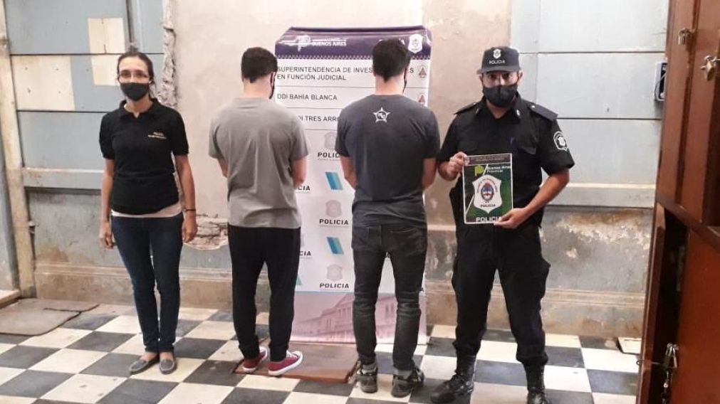 Los dos deportistas quedaron detenidos por atacar a golpes a Felipe Di Francesco (21).