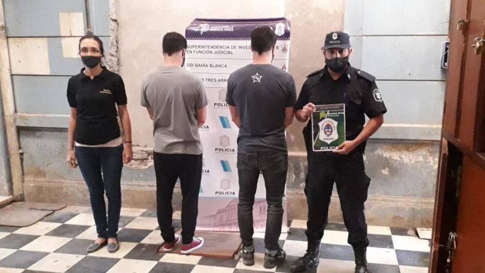 Los dos deportistas quedaron detenidos por atacar a golpes a Felipe Di Francesco (21).