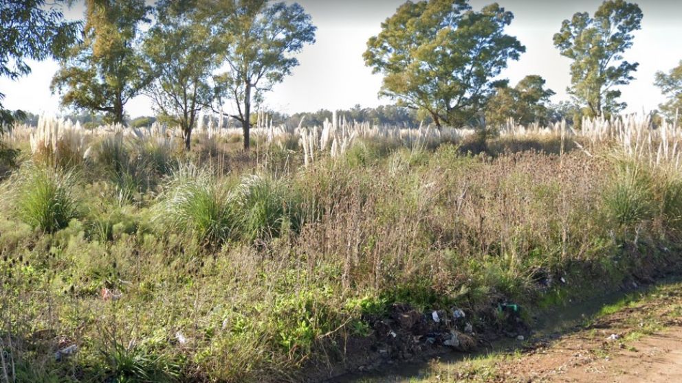 El cuerpo sin vida de la mujer fue localizado en esta zona, en la localidad de Tristán Suárez.