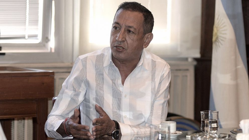 "Me parece que antes de dictar la conciliación, tendrían que llamarnos primero", declaró Omar Maturano (Télam).