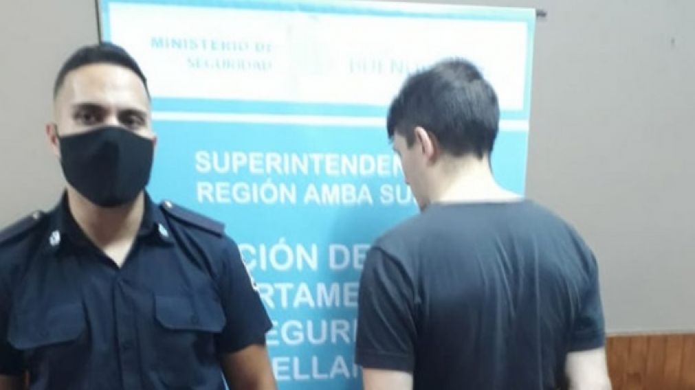 Este es el individuo que fue detenido por estar sospechado de la violación y el chantaje a la modelo.