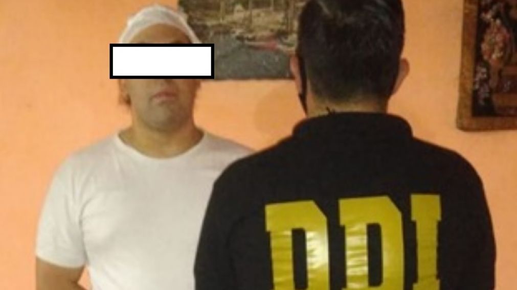 Este es el pai umbanda que fue detenido por los policías en la localidad de Isidro Casanova.