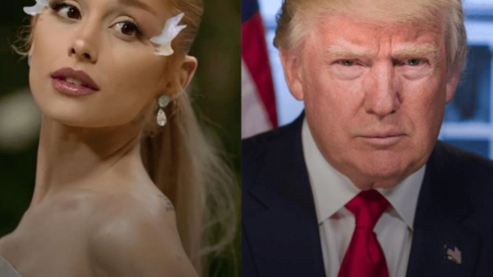 Ariana Grande vs Donald Trump: el cruce que encendió la polémica en las redes sociales