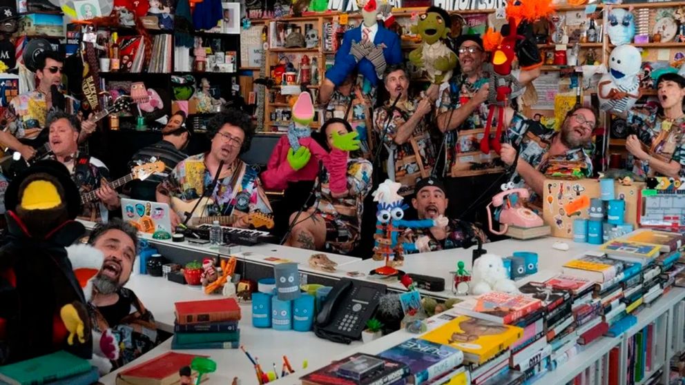 "31 Minutos" hizo historia con su Tiny Desk y llevó su humor a Washington