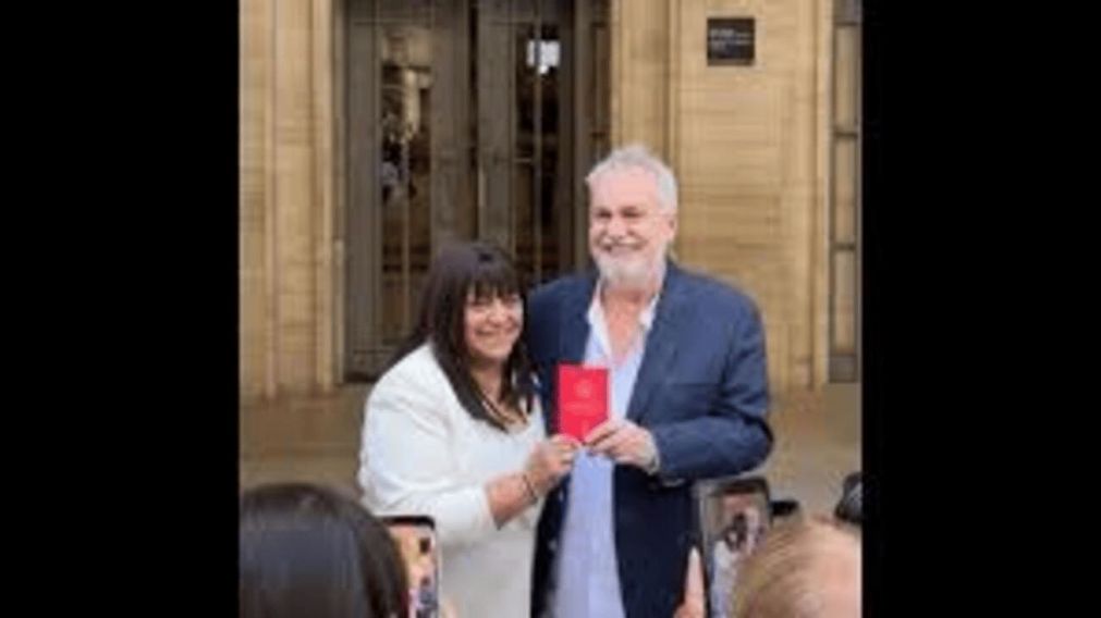 El amor hecho canción: David Lebón y Patricia Oviedo sellaron su historia con una boda llena de música y emoción