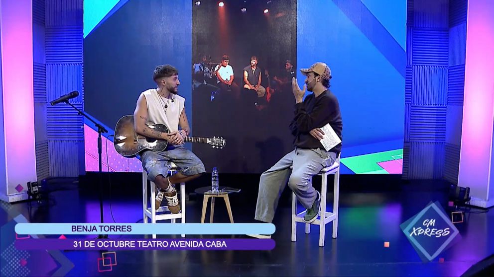 Benja Torres entrevista exclusiva con El Canal de la M�sica: "Al principio me pasaba que no quer�a seguir el camino de mi familia"