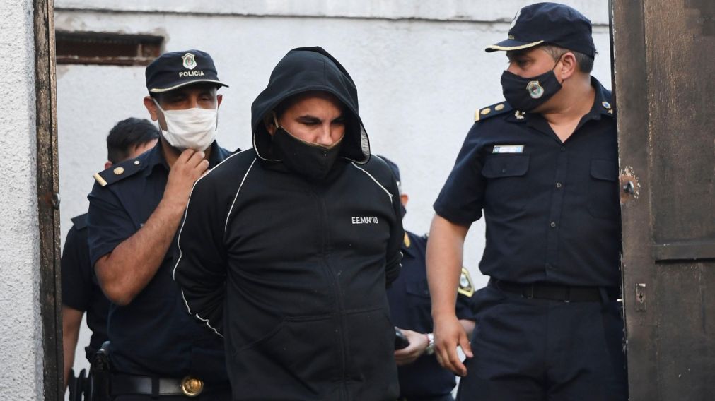 Fabián Tablado, otra vez preso por violar la perimetral con el padre de Carolina Aló y sus hijas (Télam).