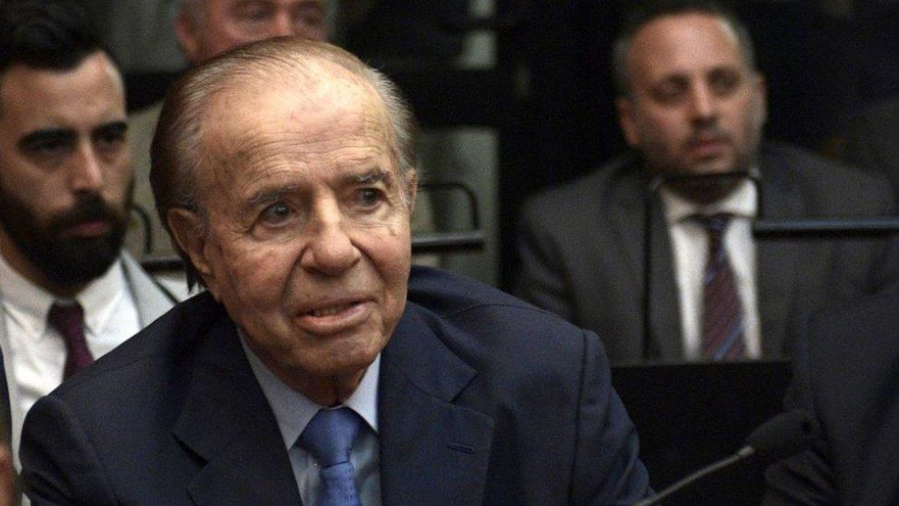 Carlos Menem sigue en franca recuperación (Archivo).