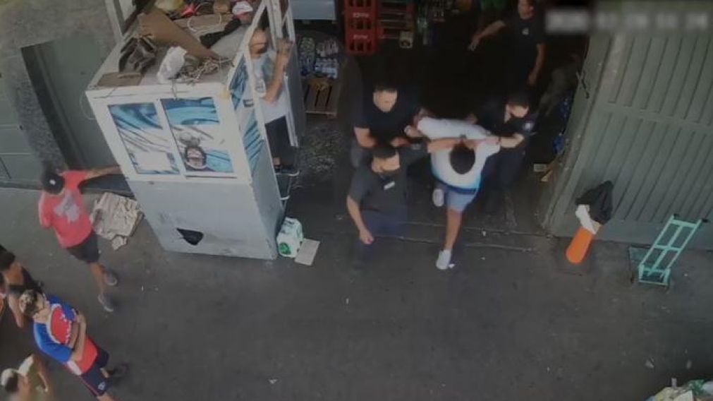En el operativo cayeron dos delincuentes (Captura de video).