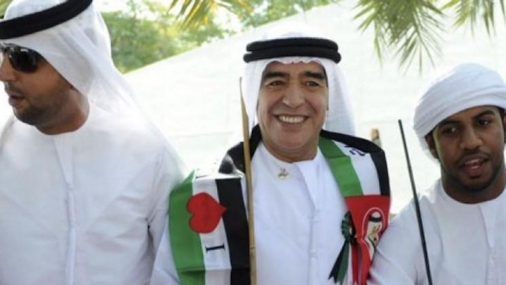 Son m�s de 200 los objetos que Diego ten�a en Dubai.