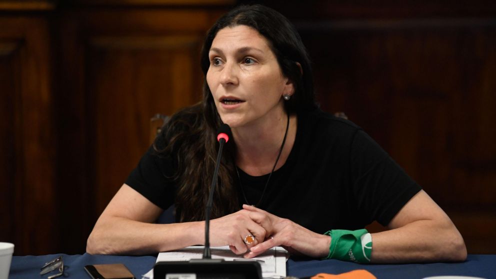 La diputada Mónica Macha habló sobre el proyecto de Interrupción Voluntaria del Embarazo (Gentileza @MoniMacha/Twitter).