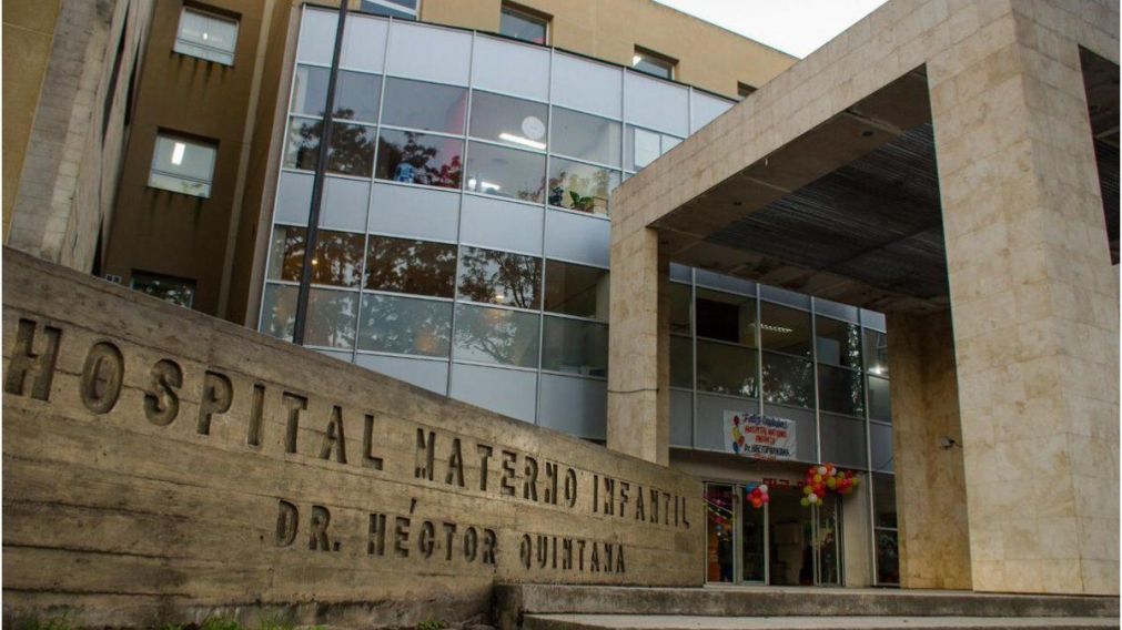 Los mellizos nacieron por cesárea en el Hospital Materno Infantil Héctor Quintana.