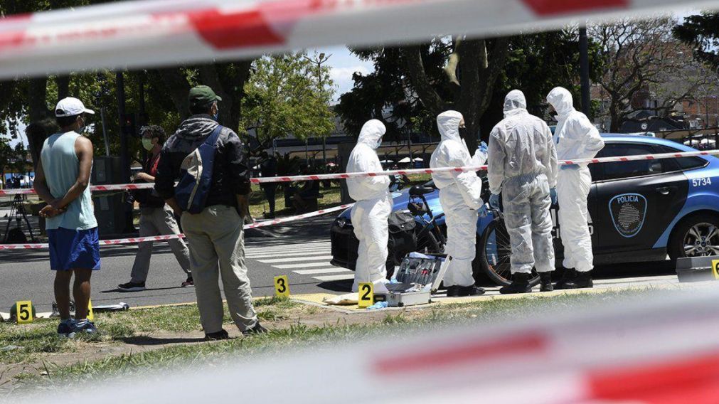  Dimitri Amiryan, el ciclista armenio que fue asesinado en el marco de un robo, en el barrio porte�o de Retiro. 