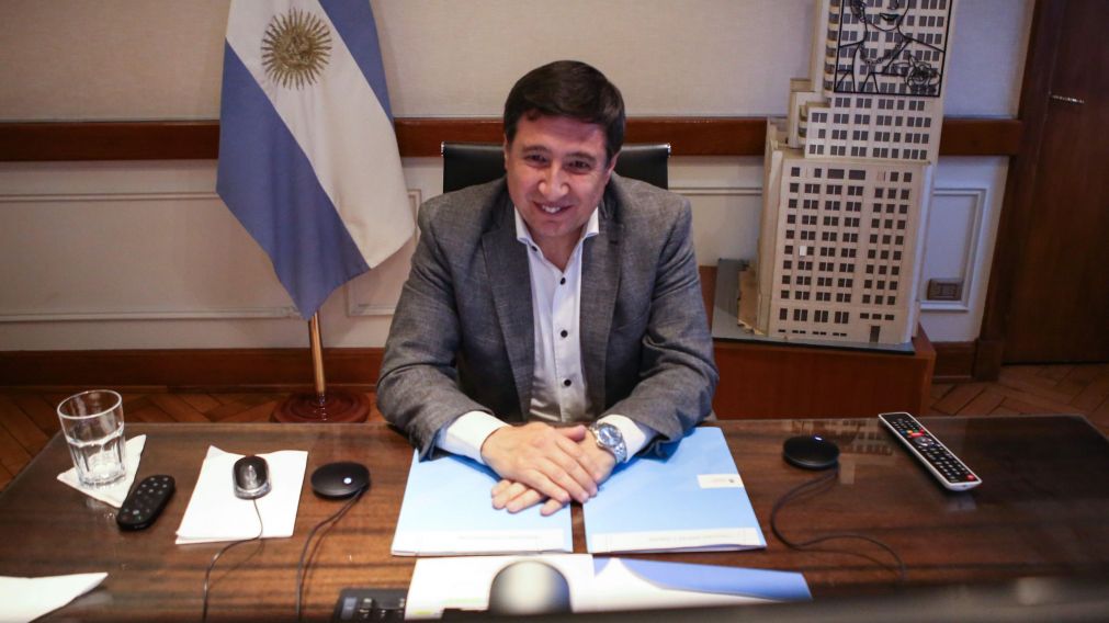 Daniel Arroyo, ministro de Desarrollo Social, habló sobre los "tres objetivos" de su gestión (Gentileza @LicDanielArroyo/Twitter).